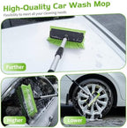 Ordenado 56" Car Wash Brush with Long Handle, Soft Bristle& Rubber Squeegee - Image 6