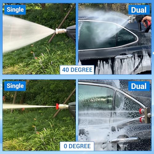 Pressure Washer Tips, 2-in-1 Pressure Washer Nozzle Tips, 5000 PSI - Image 2