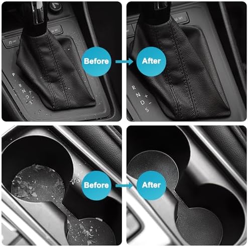 FiveJoy Car Cleaning Gels, 4-Pack Universal Auto Detailing Tools Car Interior Cleaner Putty, Dust Cleaning Mud for PC Tablet Laptop Keyboard, Camera, Printers, Calculator - 320g (2.8oz/pcs) - Image 2