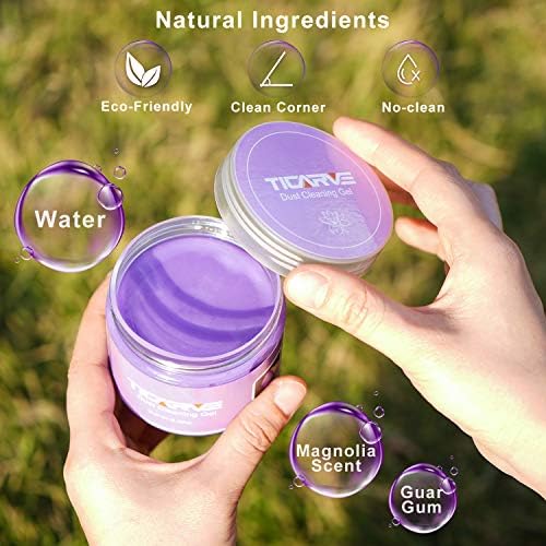 TICARVE 2 Pack Cleaning Gel for Car Putty Car Accessories Car Detailing Kit - Image 6
