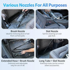 Car Cleaning Kit, Car Detailing Kit with Car Vacuum 8000PA High Suction, Car Interior Cleaning Supplies with Detailing Brushes, Windshield Cleaner Tool, Car Accessories for Men & Women - Image 3