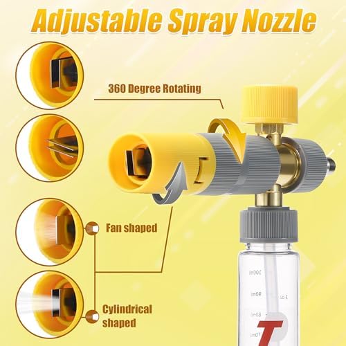 Tool Daily Foam Cannon, Small Foam Cannon for Pressure Washer - Image 4