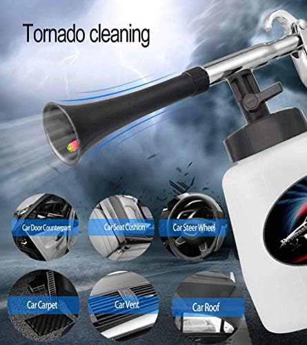 Car Interior Cleaner Auto Detail Tools Car Detailing Kit(Needs Air Compressor) High Pressure Car Cleaning Gun Car Cleaning Kit for Vehicle Upholstery Carpet Seat - Image 4