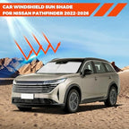 Foldable Front Windshield Sunshade for Nissan Pathfinder 2022-2026 - Image 2