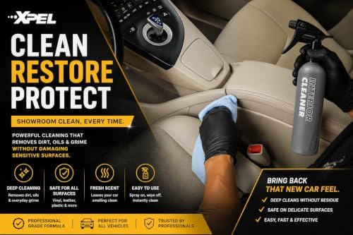 XPEL Interior Cleaner, 16 oz, Multi-Surface Auto Detail Spray Cleaner Kit - Image 6