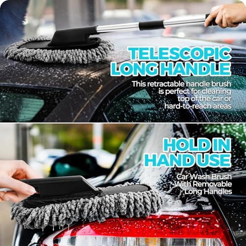 ALFLOD 30Pcs Car Detailing Kit for Interior, Exterior and Wheel Cleaning - Image 2