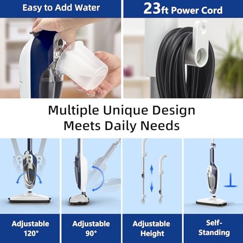 GorFanty Steam Mop - 10-in-1 Floor Steamer MultiPurpose Steam Cleaner - Image 6