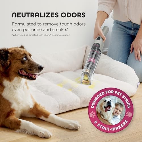 Shark StainForce Cordless Stain, Odor & Urine Remover, 1 Tool, HX095BRN - Image 6