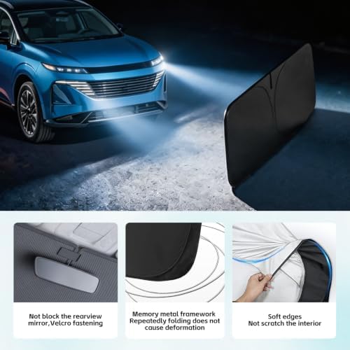 Windshield Sun Shade for Nissan Murano 2015-2026 Sunshade - Image 5