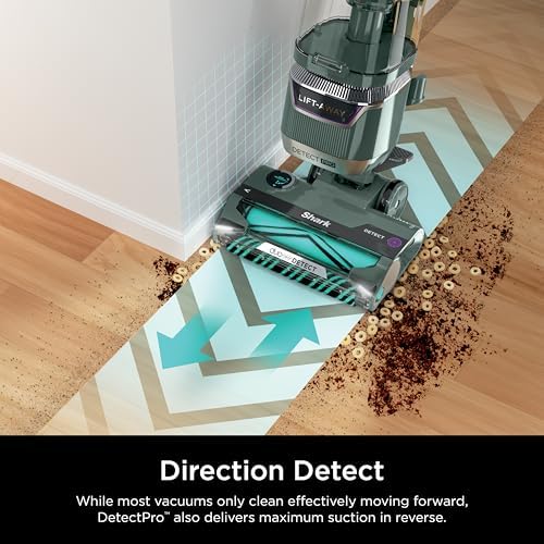 Shark Detect Pro Lift-Away ADV Vacuum, DuoClean Detect, Evergreen, LA802 - Image 5