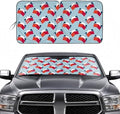 Motor Trend America 250 Windshield Sun Shade for Car Windshield Pop Up Sunshade 3D Stars Patriotic Car Sunshade UV Protection Heat Blocker Foldable Windshield Cover Truck SUV 4th of July Memorial Day by MotorTrend