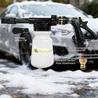 Foam Gun Car Wash Gun, Foam Blaster Equips 3/4" Universal Garden and Quick Connector (Connects to Any Garden Hose) for Watering Plants, Lawn, Patio, Car Wash, Cleaning - Image 4