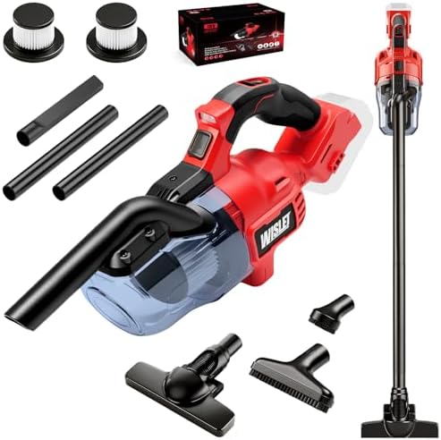 Cordless Handheld Vacuum Cleaner Compatible with Milwaukee 18V Battery by Unknown