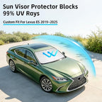 Windshield Sun Shade for Lexus ES 250 300h 350 2019–2025 Sunshade - Image 2