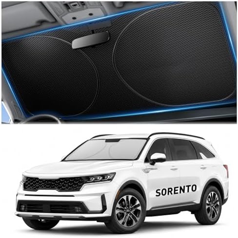 Zanch Windshield Sun Shade for Kia Sorento 2011-2025 by Zanch