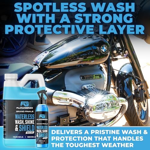 Grand Finale Waterless Car Wash Wax, Motorcycle Cleaner 1 Gal - Image 2