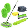 HITJOY 62'' Car Wash Brush with Long Handle, 11Pcs Car Wash Kits by HITJOY