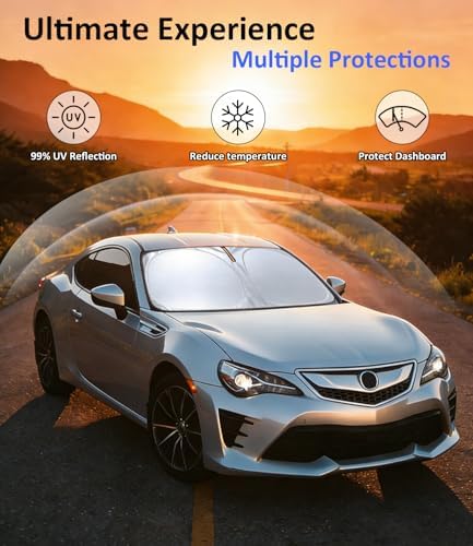 Windshield Sun Shade for Acura RDX 2013-2018 - Image 3