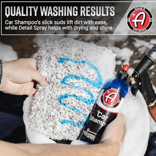 Adam's Essential Car Wash Kit (24-Item) - Auto Detailing Car Care Cleaning Kit with Foam Gun & Bucket Car & Truck Lovers, Dads, Moms and DIYers - Image 5
