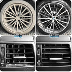8Pcs Wheel Brush, Tire Brush, Wheel Cleaner Brush Set - 2 Soft Wheel Cleaning Brushes, Detailing Brush & Hard Tire Scrubber, Flexible and Durable Rim Cleaning Brush Kit for Wheels and Tires - Image 6