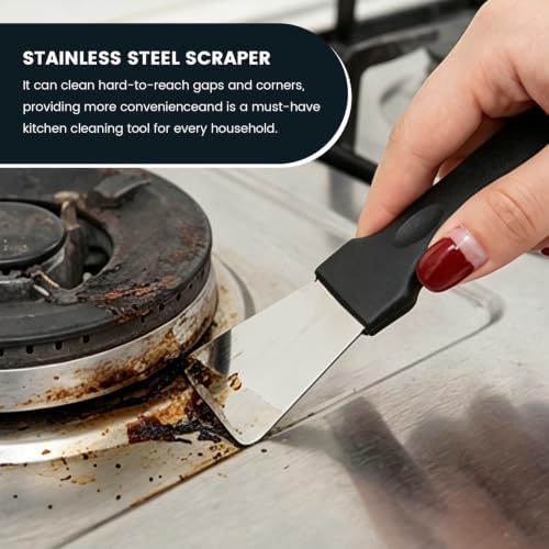 11 Pcs Window Track Cleaner Tools, Window Track Cleaning Brush & Scraper - Image 5