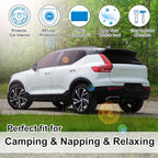 TINGLU Window Shades for Volvo XC40 2019-2025 2026 Accessories Car Side Full Windows Rear Triangular Windshield Sun Shade Sun UV Rays & Privacy Protection for Camping,Napping,and Relaxing 8PCS - Image 6