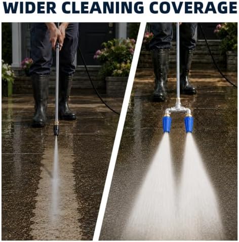 Dual Turbo Nozzle Pressure Washer, 1/4-Inch Quick Connect, 4000 PSI - Image 4
