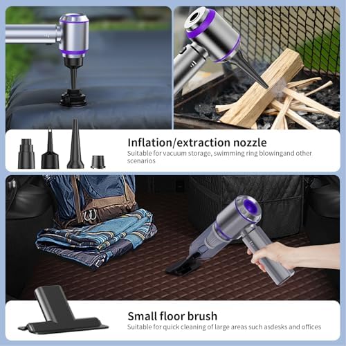 Car Vacuum Cleaner High Power, 20000Pa Portable Cordless Handheld Vacuum - Image 3