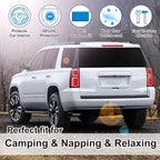 TINGLU Window Shades for Chevrolet Tahoe 2015-2020 Accessories Car Side Full Windows Rear Triangular Windshield Sun Shade Sun UV Rays & Privacy Protection for Camping Napping Relaxing 8PCS - Image 6
