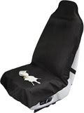 Waterproof Car Seat Cover Towel, Universal Fit Seat Protector for Cars and Small SUVs Anti-Slip Front Seat Protectors for Gym, Pets & Travel, Black, Machine Washable by Unknown