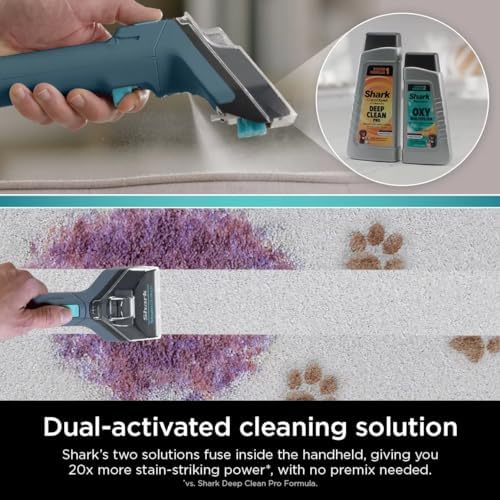 Shark R-EX200 CarpetXpert Deep Cleaner for Carpet, Rugs & Upholstery with StainStriker, Navy - Certified Refurbished - Image 4