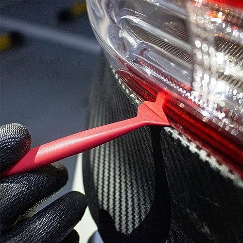 Vinyl Wrap Tool Kit Include Heat Gun, 7PCS Stick Squeegee, Knife Tape, Felt Squeegees, Craft Knife and Utility Knife Plastic Scraper, Vinyl Cutter, Magnet Holders, Cloth, Gloves - Image 5