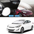 TINGLU Sun Shade for Hyundai Elantra 2011-2016 Accessories Windshield Sun Shade Window Shade UV Rays Protection Sun Visor Cover with Steering Wheel Sunshade Storage Bag - Image 6