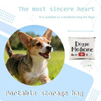 Doggie Medicine Bag with Pill Bags for Travel Medical Med Storage Bags with Zipper Dog Things Canvas Bag for Dog Mom Christmas Birthday Gifts for Doggie Dad Travel Cosmetic Makeup Bags Organizer Pouch - Image 4