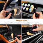 Auto Car Detailing Brush Set Car Interior Cleaning Kit Includes 3 Boar Hair Detail Brush,3 Wire Brush, 3 Air Vent Brush for Cleaning Car Interior Exterior, Dashboard Engines Leather Wheel - Image 6