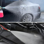Sooprinse Pressure Washer Gun with Foam Cannon Snow Foam Lance, Short Pressure Washer Gun with Foam Cannon with 1/4 Inch Quick Connector, Power Washer Foam Blaster with Car Wash Mitt, 4000 PSI,1 Liter - Image 6