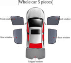 Car Side Window Sunshades for Volvo XC60 2. Gen (Spa) 2018-2024, Magnetic UV Protection Shades for Front/Rear Windows, Heat Resistant Sun Visor Shield Accessories,E/5 Doors Window - Image 2