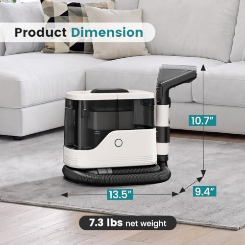 OLIXIS Carpet Cleaner Machine Upholstery Couch Cleaner Solution Portable - Image 2