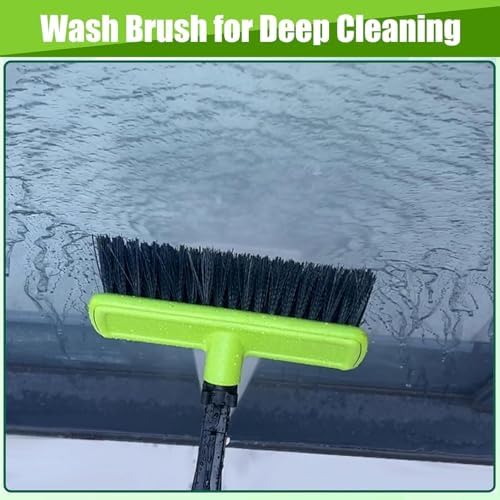 Tool Daily 21FT Telescoping Pressure Washer Wand with Brush, Extension Wand - Image 6