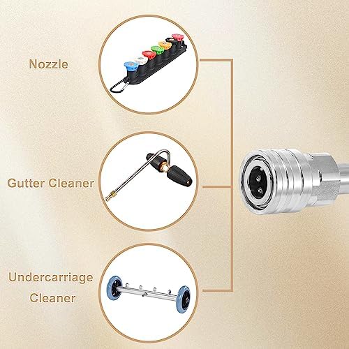 RIDGE WASHER Pressure Washer Extension Wand, 17 Inch, Stainless Steel - Image 4