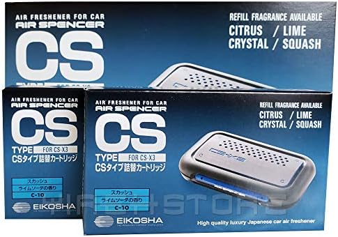 CSX3 Squash Air Spencer Refill x 2 Packs, JDM Car Air Freshner CS-X3 Squash - Image 3