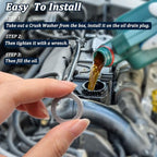 30PCS Oil Drain Plug Gasket,14mm Copper and Aluminum Crush Washers Assortment Kit,Automotive Replacement Drain Plug Gaskets-OEM 007603-014106/OEM 94109-14000 - Image 4