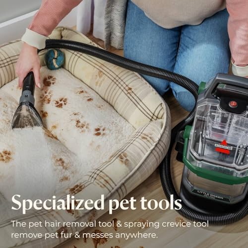 BISSELL Little Green Pet Pro Portable Carpet Cleaner, 3909 - Image 5