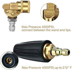 Mudder 4000 Psi Turbo Nozzle Pressure Washer Tips Power Washer Tips - Image 3