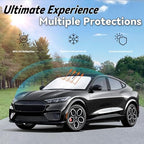 Windshield Sun Shade for Ford Mustang Mach E 2021-2026 - Image 3
