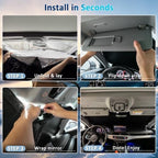 Car Windshield Sun Shade for Toyota Tundra 2022-2026 - Image 5