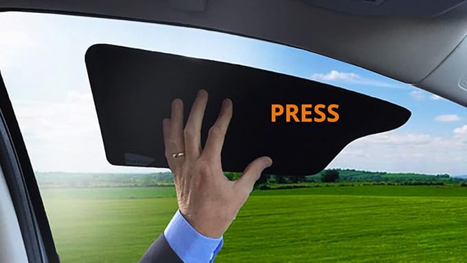 Blackout Sun Visor Sunshade Extender for Car Window Windshield Sun Shade Anti-Glare Car Sun Visor Protects from Sun Glare, Snow Blindness, UV Rays, Universal for Cars, SUVs 1 Pack - Image 2