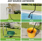 SUNSOUL Cordless Portable Car Washer with 2 Batteries, 30-Level Adjustable Handheld Washer with 6-in-1 Nozzle & Foam Cannon, Brushless Motor Lightweight Washer with 23 ft Hose for Home, Garden, Patio - Image 3