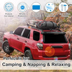TINGLU Window Shades for Toyota 4Runner 2010-2024 Accessories Car Side Full Windows Rear Triangular Windshield Sun Shade Sun UV Rays & Privacy Protection for Camping,Napping,and Relaxing 8PCS - Image 6