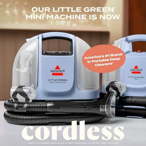 BISSELL Little Green Mini Cordless Cleaner, Lake Edition, 4015L - Image 2